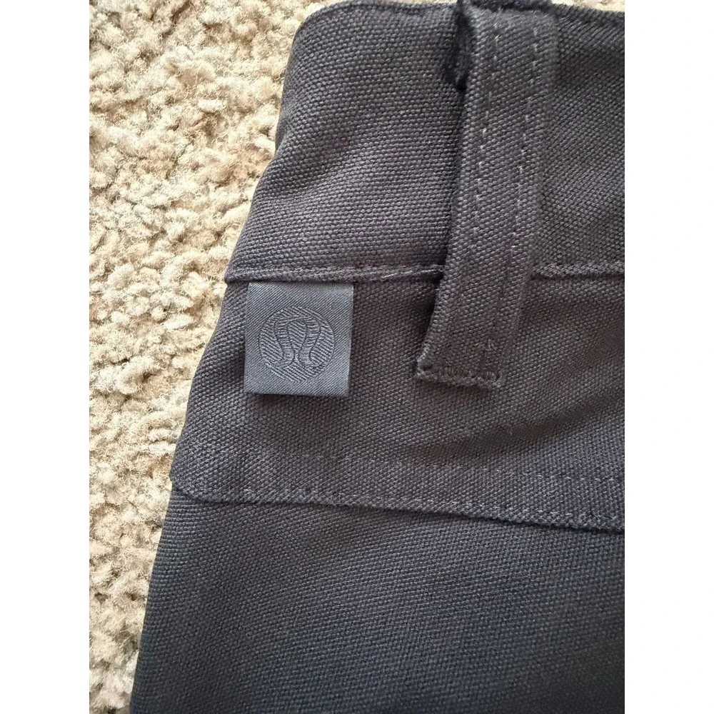 Lululemon ABC Slim Fit Pants Mens 33x32 Utilitech Stretch 5 Pocket Black